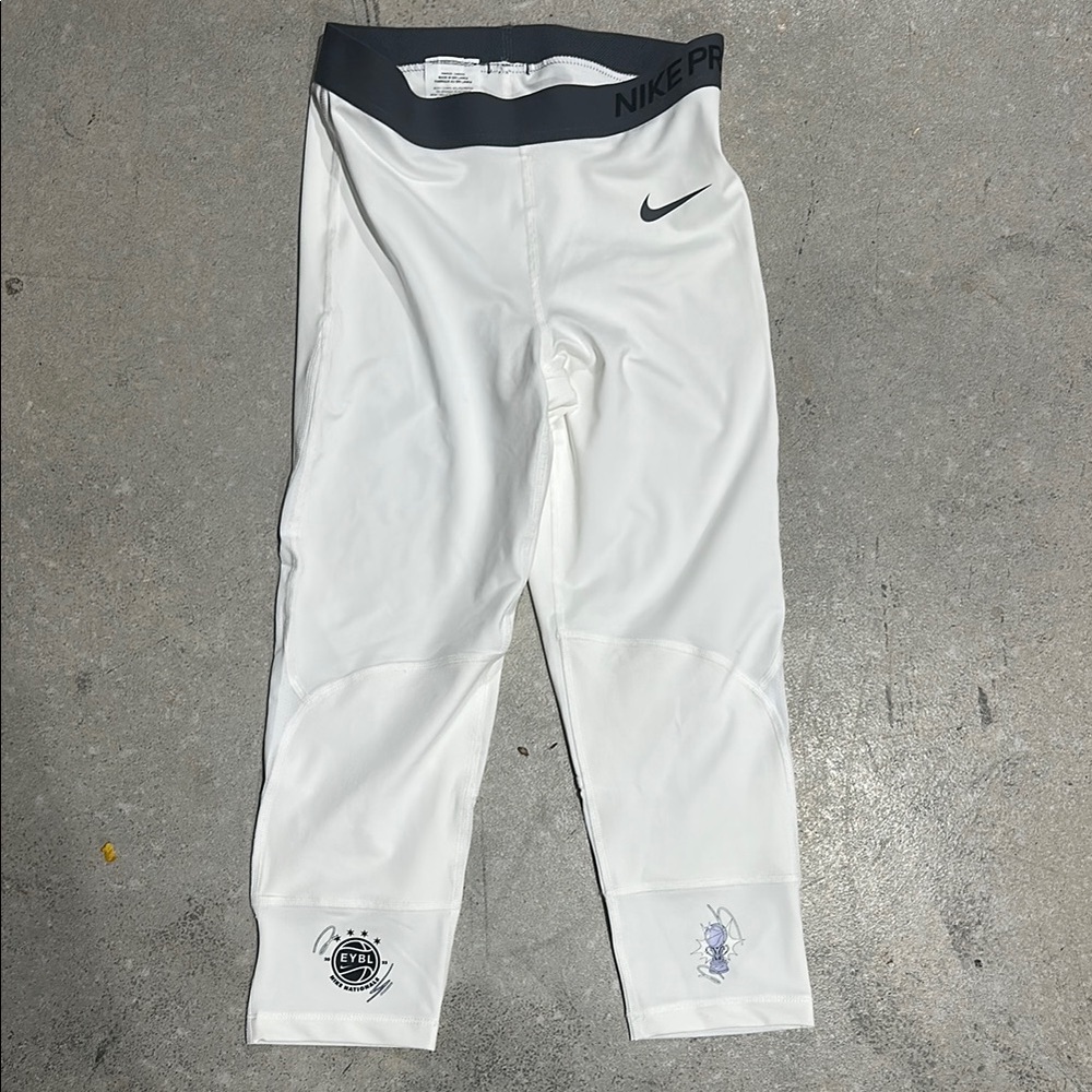 EYBL Nike White Leggings
